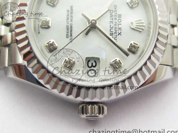 BP Jubilee Crystal SS on Edition White Best 28mm ETA2671 Bracelet Datejust SS 279174 Maker Dial 0421
